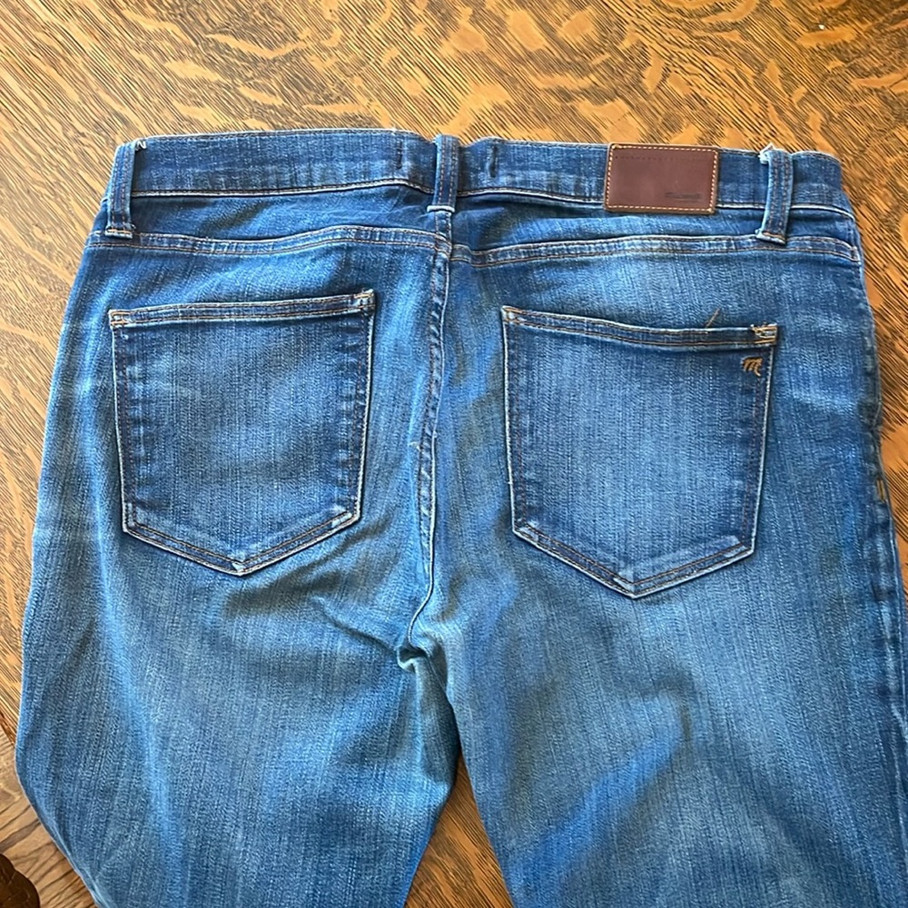 Madewell skinny skinny size 31